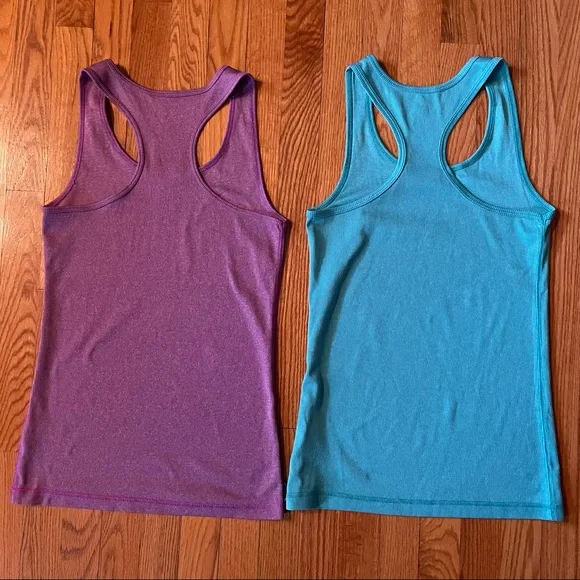 Reebok Ribbed Racerback Tanks (2) - Picture 2 of 13